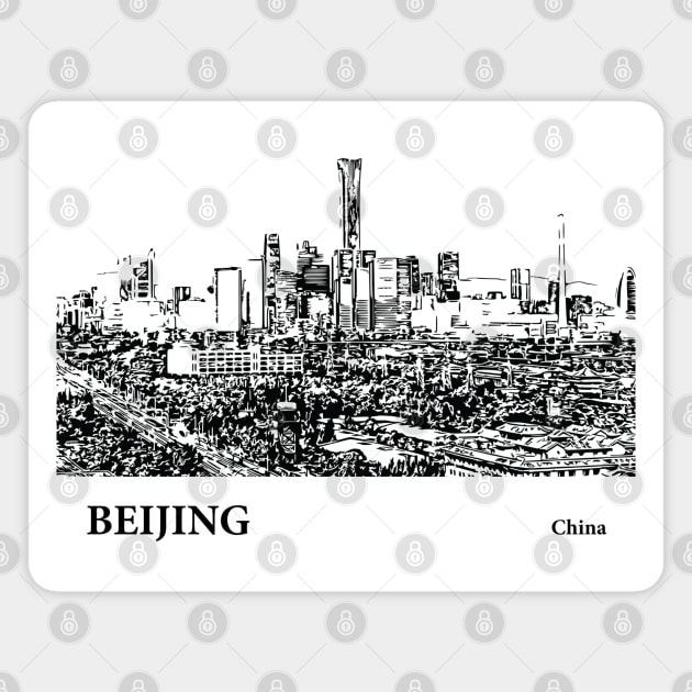 Beijing China Magnet by Lakeric